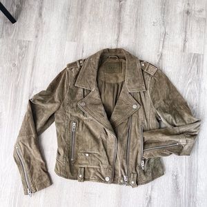 Blank NYC Suede Moto Jacket